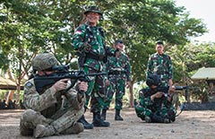 Tantara Nasional Indonesia - Angkatan Darat TNI-AD 5RAR Exercise Wirra Jaya